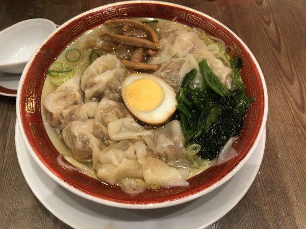 「広州雲呑麺 塩」@広州市場 田町店の写真