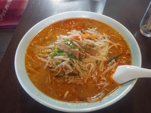 「辛みそラーメン　大盛り　850+200円」@えちご家の写真