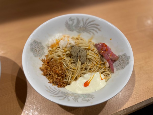 「濃厚中華蕎麦 ¥970 和え玉 ¥250 カスタム ¥50」@北千住煮干中華蕎麦 かれんの写真