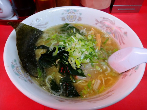 「ラーメン＋半炒飯（800円）」@香味の写真