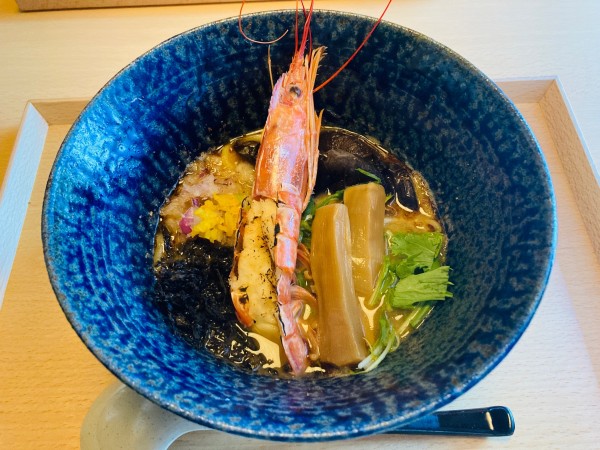 「海老だしラーメン 味噌」@拉麺紺野屋の写真