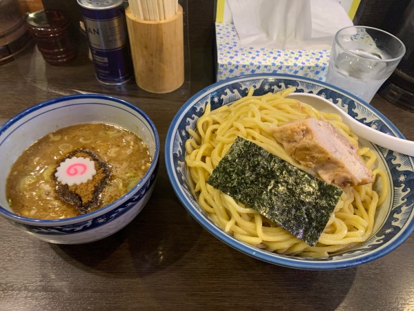 「つけそば　大盛り」@中華そば わた井の写真