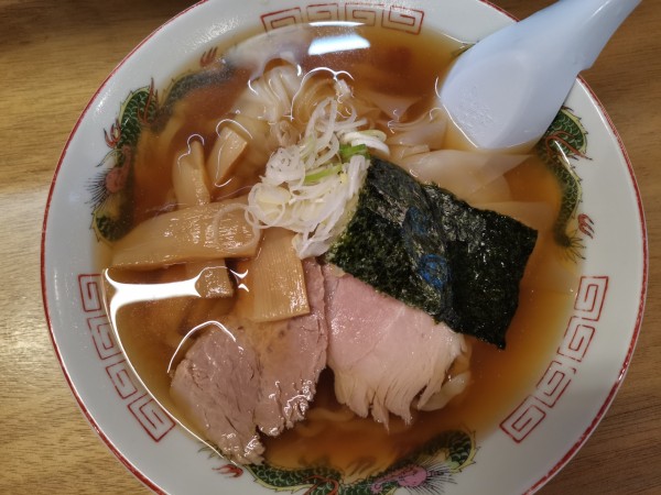 「小盛りワンタンメン」@酒田ラーメン 照月の写真