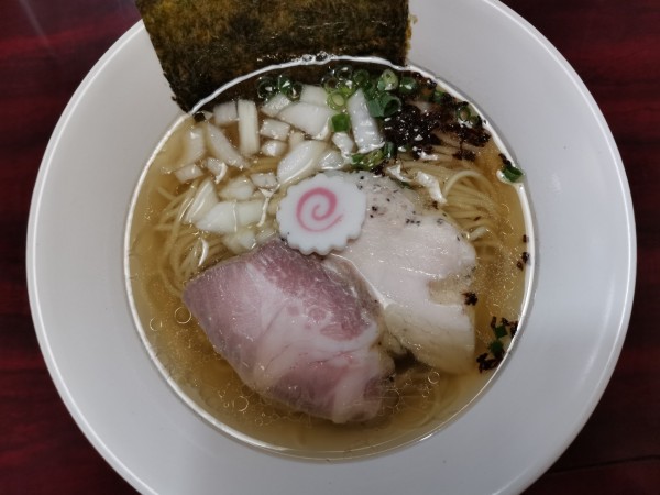 「少な麺塩」@鶏料理 慶の写真