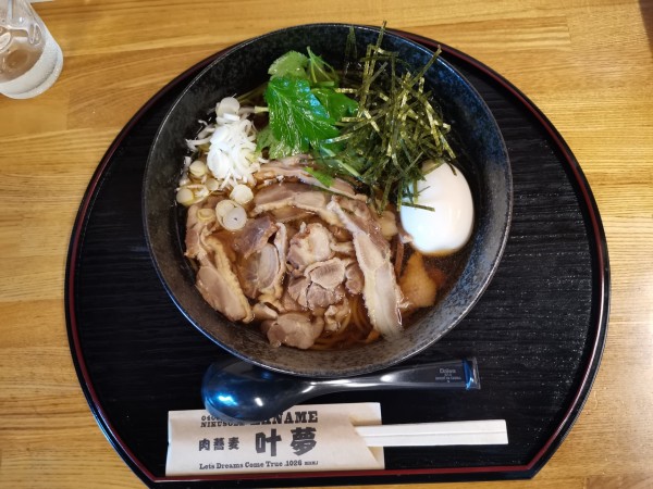 「肉中華親どり(冷)」@肉蕎麦 叶夢の写真