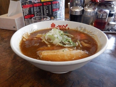 「カレーラーメン」@鬼がらし 岩沼店の写真