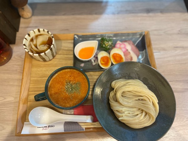 「海老とトマトの特製濃厚つけそば」@えびそば 緋彩の写真