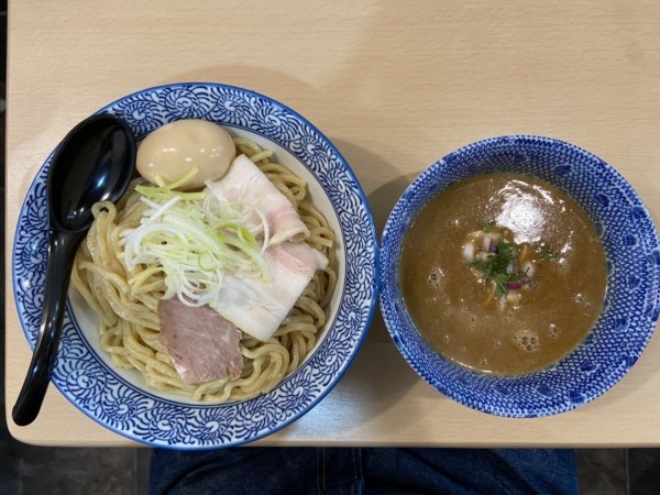 「濃厚魚介つけ麺」@中華そば キガラの写真