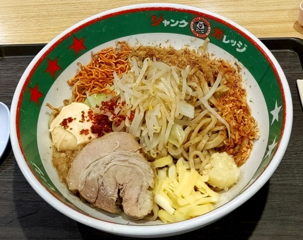 「まぜそば(玉子なし)」@ジャンクガレッジ イオン北戸田店の写真