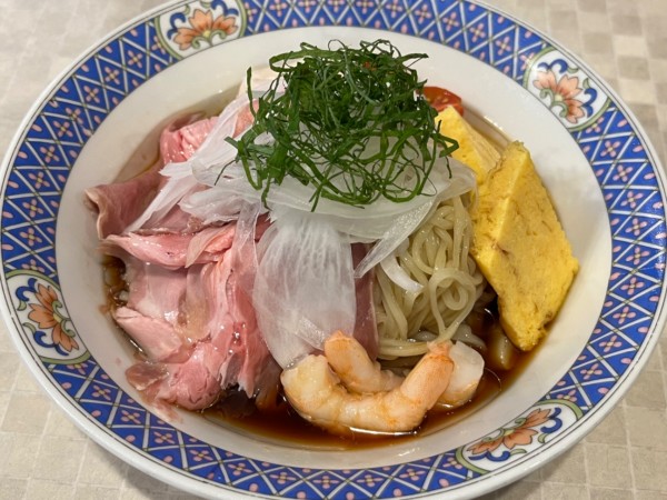 「【限定】マイヤーレモンの冷やし中華」@中華そば 四つ葉の写真