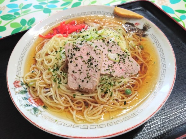 「冷やし中華そば 1.5玉 700円」@志のぶ 支店の写真