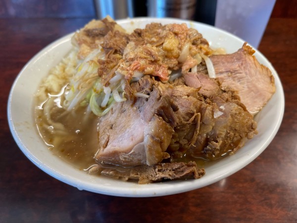 「小豚ラーメン」@ラーメン二郎 めじろ台店の写真