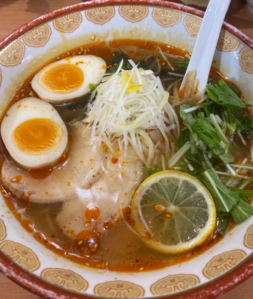 「【限定】冷やしらーめん(辛塩) 1000円」@俺流塩らーめん 中目黒駅前店の写真