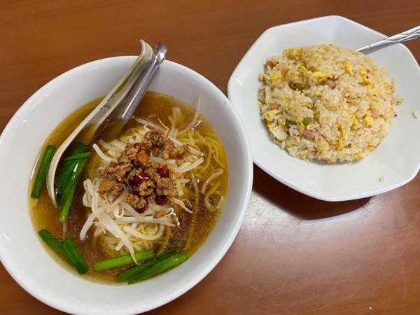 「ラーメンセット　￥７００」@中国料理 京華の写真