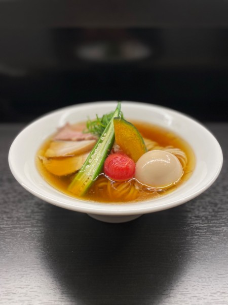 「贅沢鶏そば」@麺屋わになるの写真