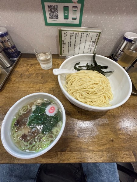 「塩生姜つけ麺950円」@生姜醤油専門 我武者羅 幡ヶ谷本店の写真