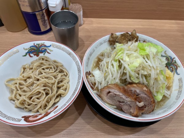 「ミニつけ麺」@ラーメン豚山 金沢文庫店の写真