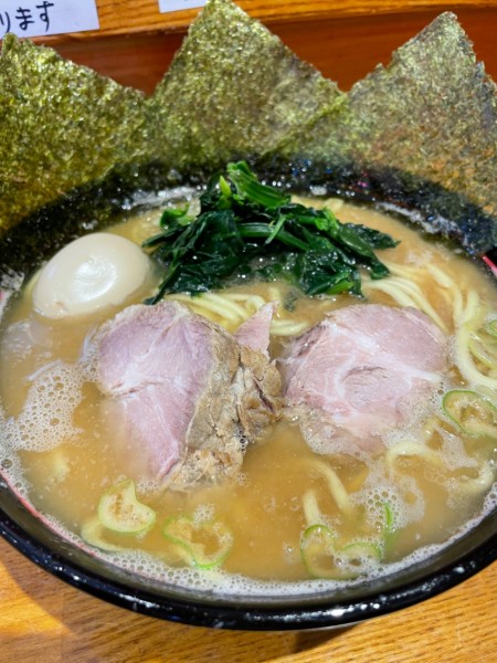 「ラーメン中盛」@横浜家系ラーメン 大将家の写真