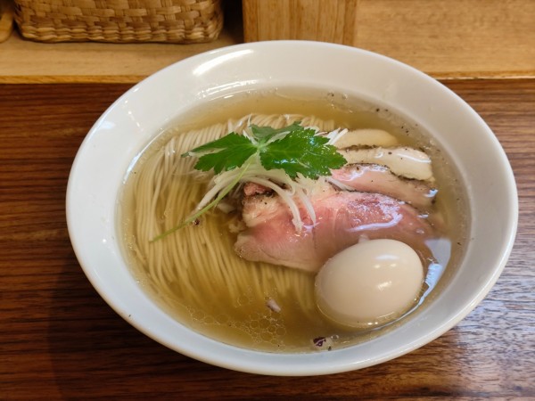 「特製白醤油中華そば」@中華そば 心の写真