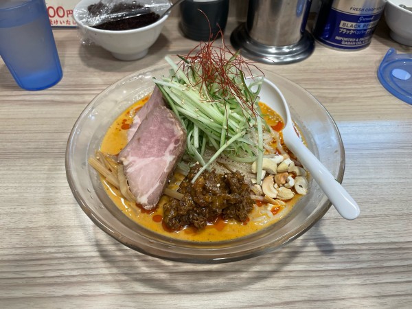 「冷し濃厚坦々麺 + チャーシュー増し」@鯨人の写真