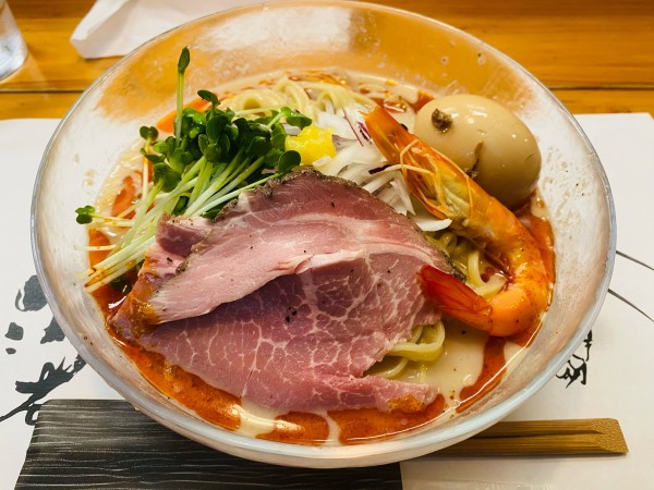 「海老の冷製ポタージュ」@活龍 海老蟹専門 甲殻堂の写真