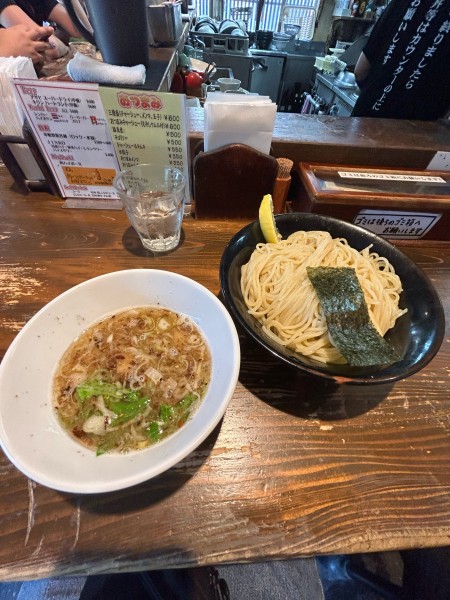 「つけ麺(塩:中太)850円」@らーめん嗟哉の写真