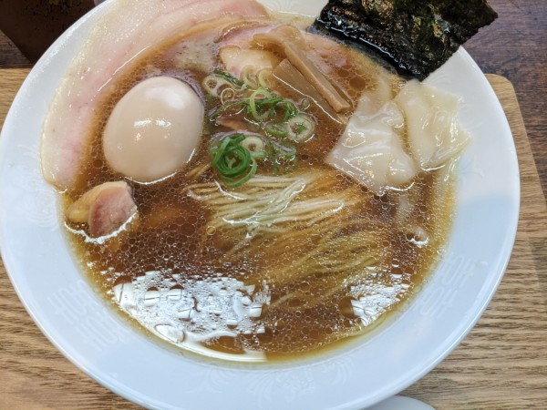 「特製醤油蕎麦」@中華蕎麦 仁香の写真