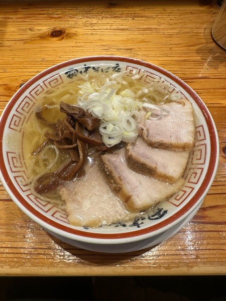 「冷やかけ中華そば+チャーシュー1枚」@田中そば店 秋葉原店の写真