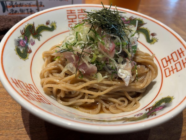 「鯵の冷やし和えそば」@三鷹らーめん酒場 SALの写真