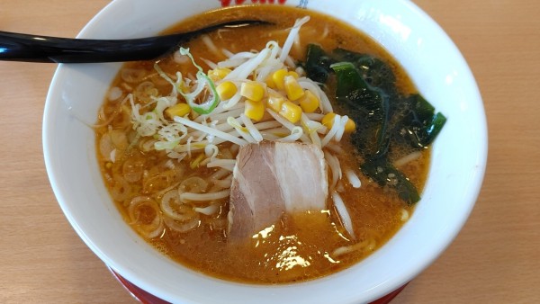 「味噌ラーメン」@テンホウ カインズ豊科店の写真