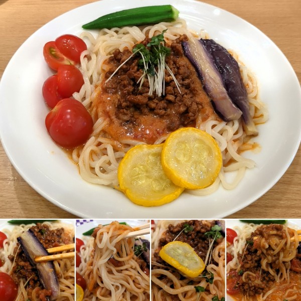 「夏野菜の冷やしトマト担々麺(夏季限定) 950円」@太陽のトマト麺 上野広小路支店の写真