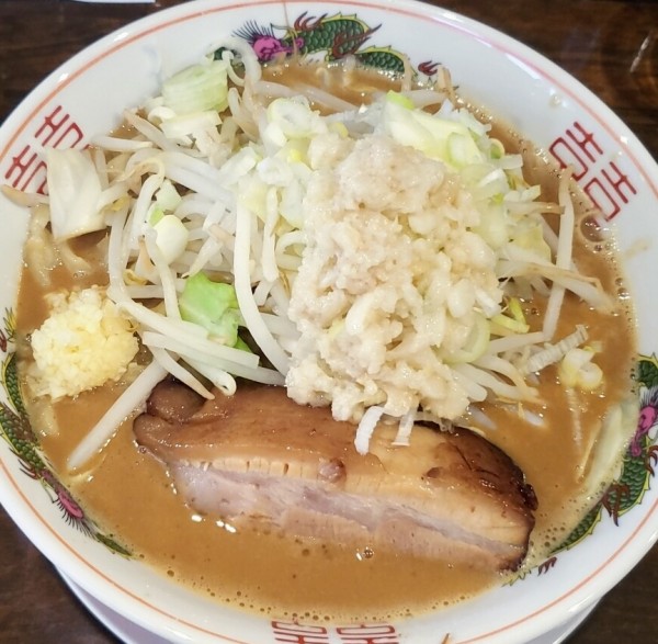 「濃厚豚ラーメン（豚1枚）９５０円」@濃厚豚ラーメン 活郎の写真