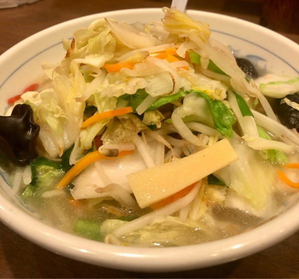 「ダブル野菜タンメン 680円」@福しん 大久保駅前店の写真