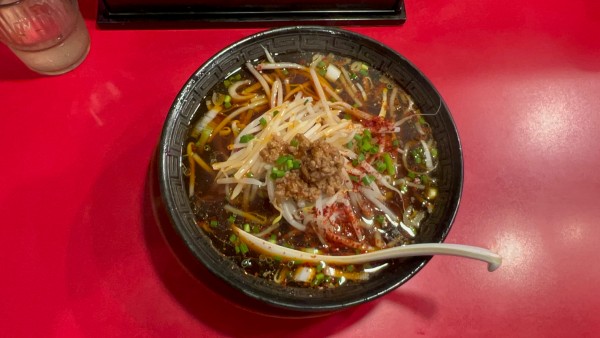 「辛味らぁ麺」@中華食堂 一番館 新大久保店の写真