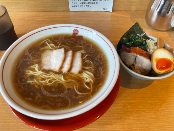 「特製中華そば」@中華そば はし本の写真