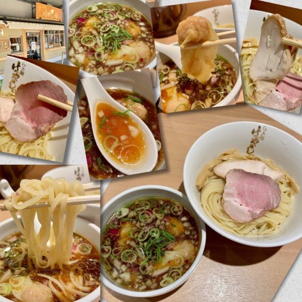 「ワンタンつけ麺1100円」@らぁ麺 はやし田 中目黒店の写真