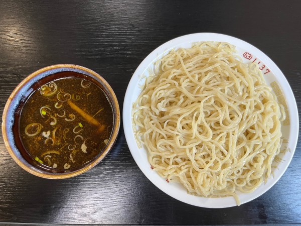 「つけめん 600円、大盛り 100円」@丸長 上福岡店の写真