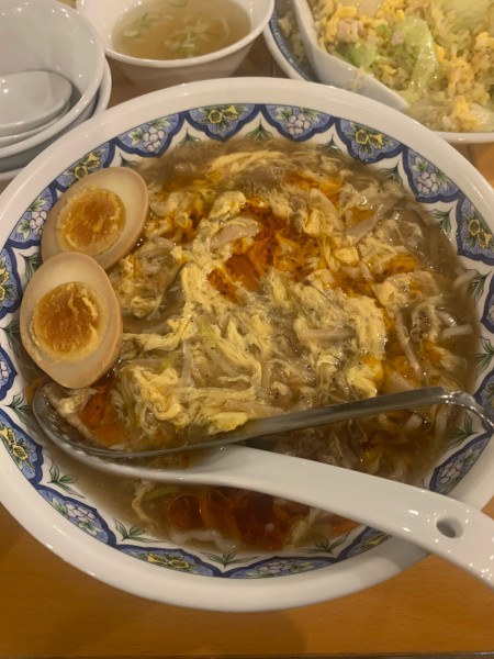 「酸辣湯麺」@中国ラーメン 揚州商人 第二産業南中野店の写真