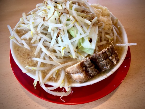 「こってりラーメン(700¥)」@麺屋 むすぶの写真