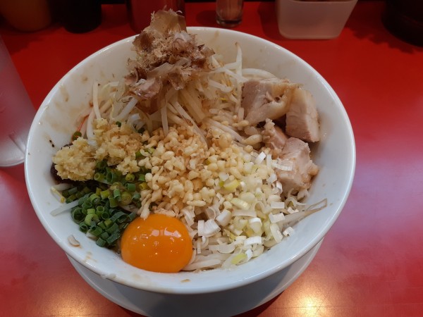 「まぜそば」@用心棒の写真