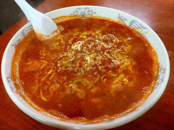 「特製ラーメン【特辛】500円」@ラーメン亭の写真