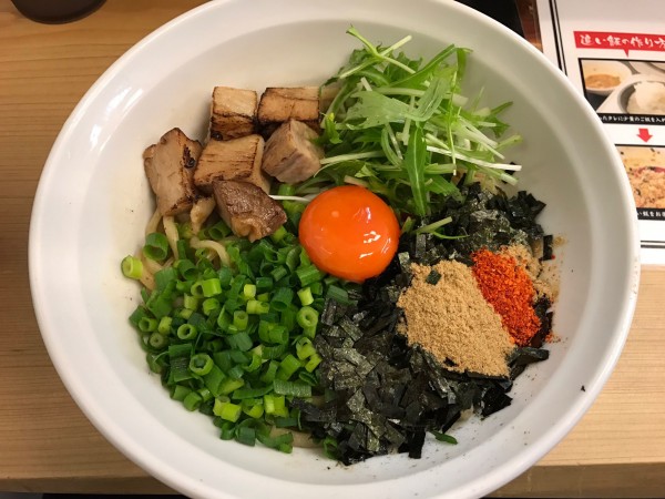 「まぜそば」@麺屋 いっちょうの写真