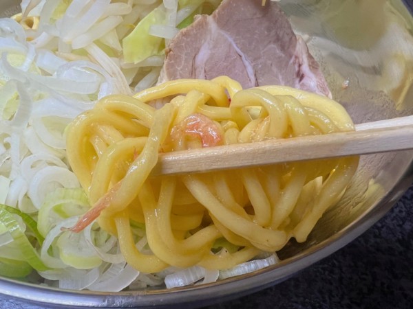 「海老塩汁なし」@らーめん 汁なし 兄貴んちの写真