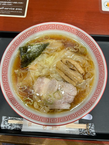 「わんたん麺　1150円」@荻窪中華そば 春木屋 ラゾーナ川崎店の写真