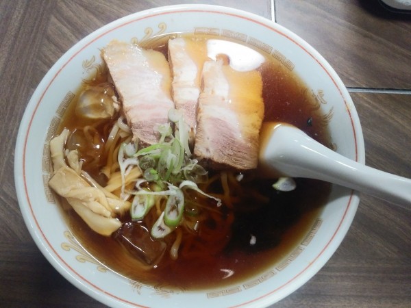 「ひゃっこいラーメン　600円」@丸富食堂の写真
