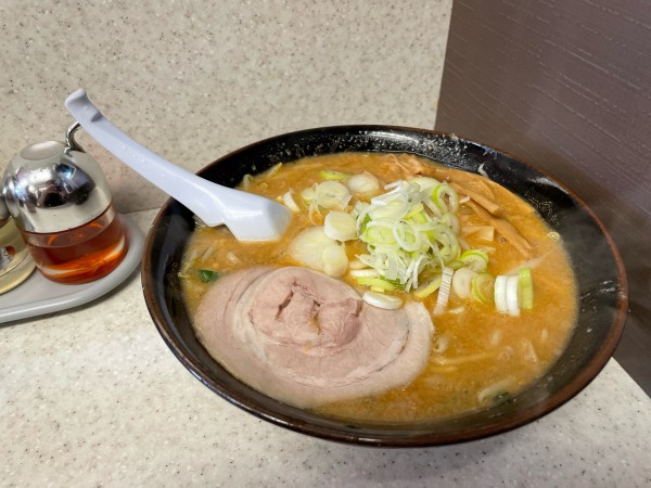 「みそラーメン/脂ギタギタ」@こってりらーめん なりたけ 津田沼店の写真