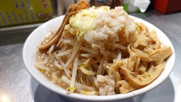 「なおじろう野菜・麺特盛・メンマ ￥1,450」@新潟発祥 なおじ 東陽町店の写真