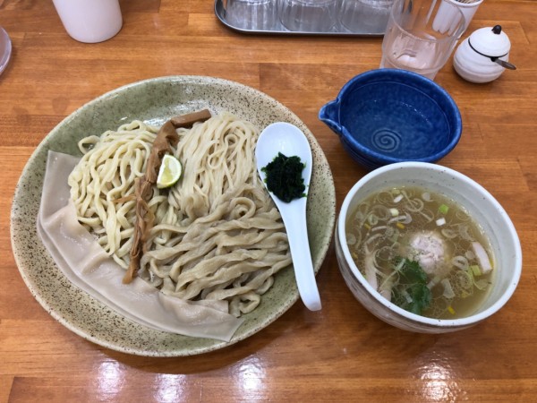 「つけ麺(塩) 1,000円」@和渦製麺の写真