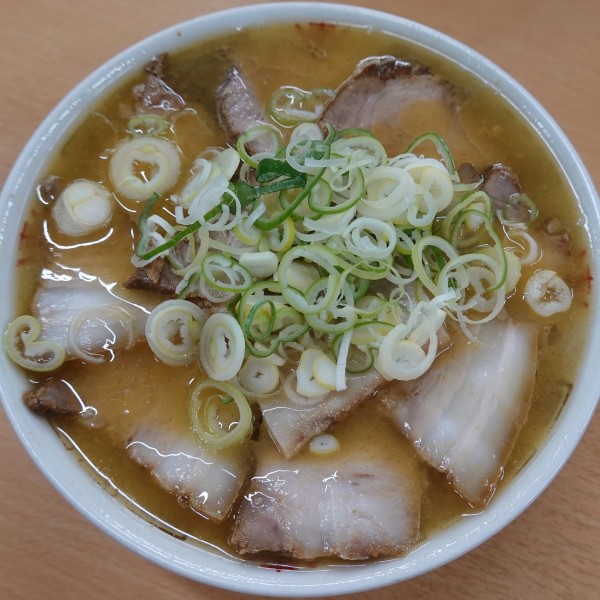「肉そば 1,000円（葱・油オオメ）」@坂内食堂 喜多方本店の写真