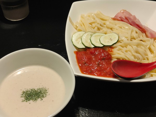 「夏季限定ビシソワーズ」@焼麺 劔の写真